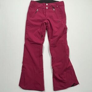 Obermeyer Ski Snow‎ Pants Wine Purple Extended Wear System Teen Bottom XL (18)